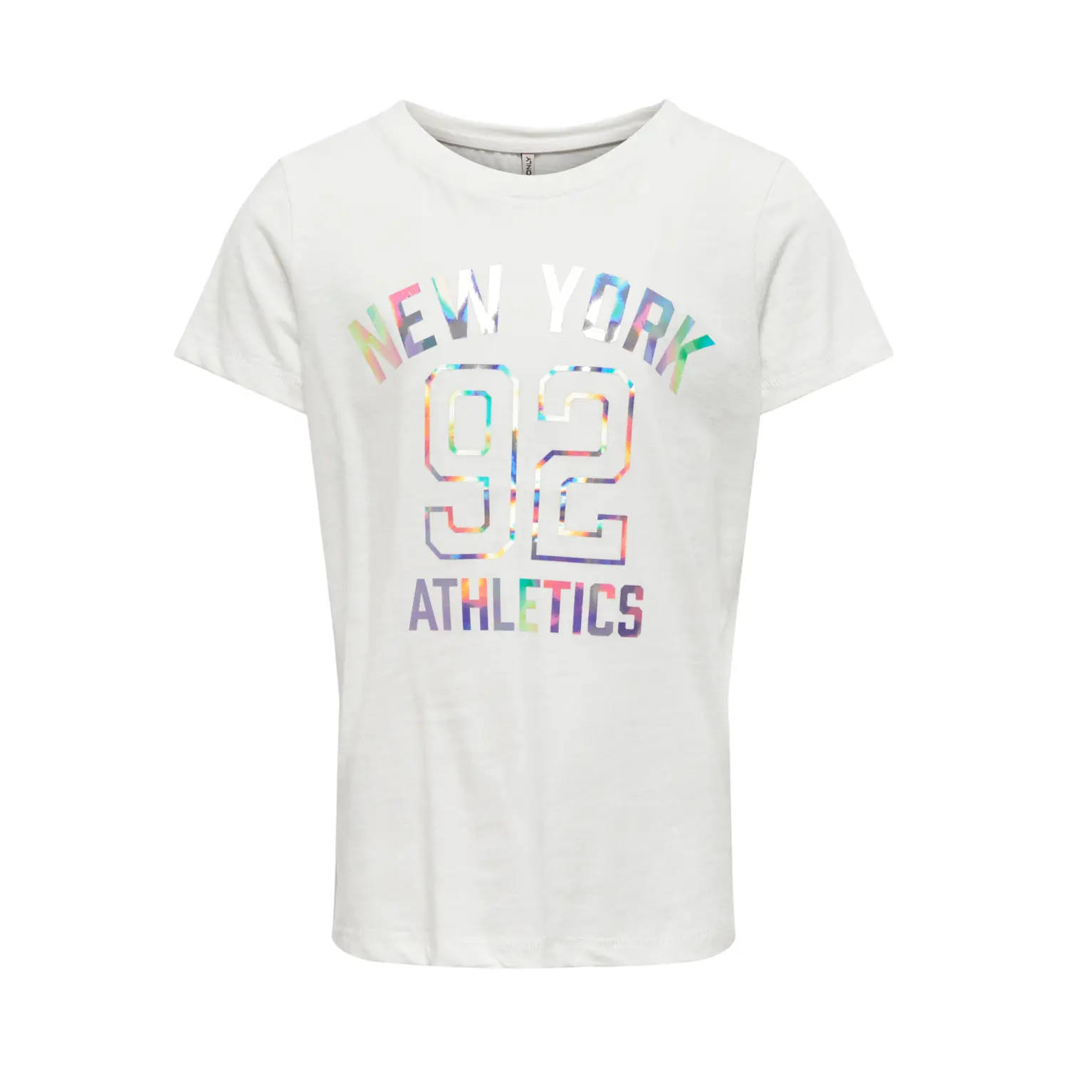 5715316454007 - Kids ONLY Ghita Foil Top T-Shirt schwarz in 122 128