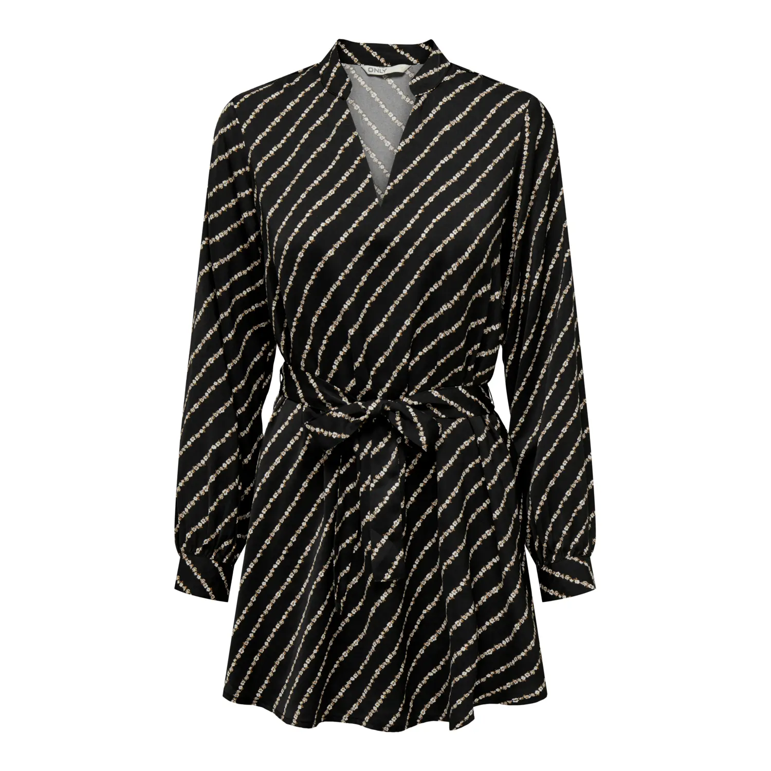 5715427820685 - Kleid langarm und V-Ausschnitt Frau Onlthalia Bf Ptm