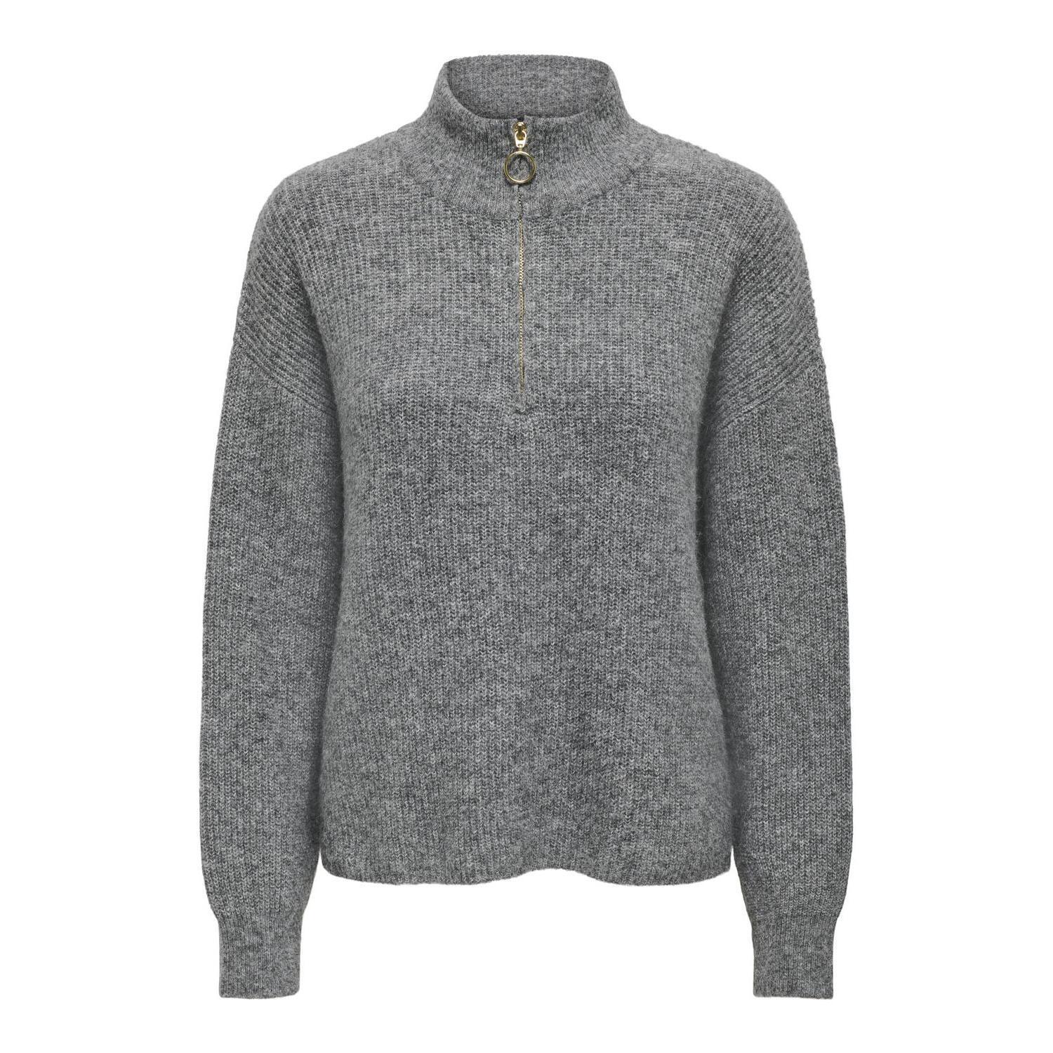 5715507220930 - Pullover mit halbem Reißverschluss Damen Tokyo Solid