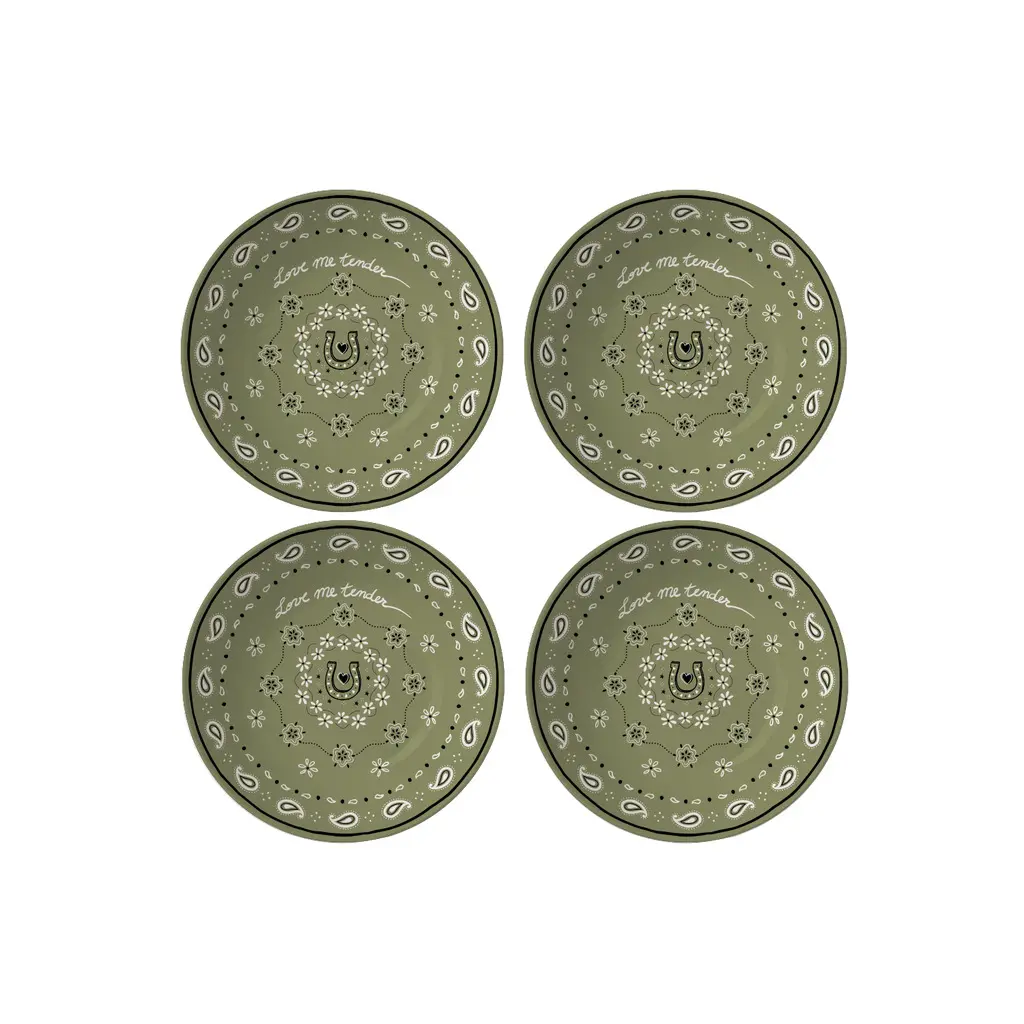 Dessertteller Bandana Opjet (x4)