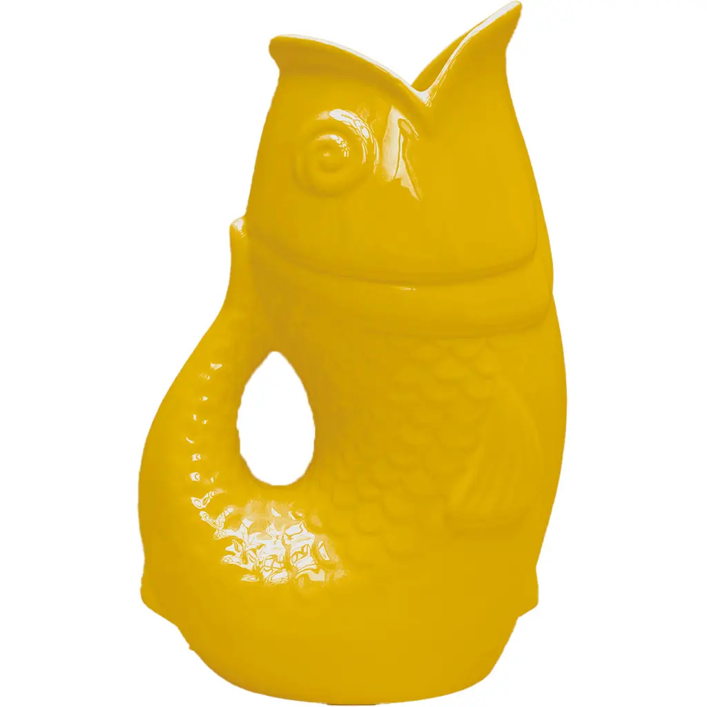 Opjet Jaune Xxl Fish Vase