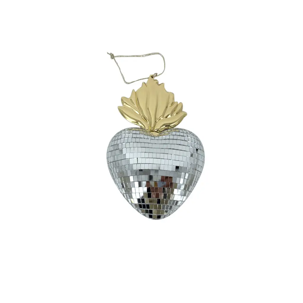 Opjet Argenté Disco Heart Ex-Voto