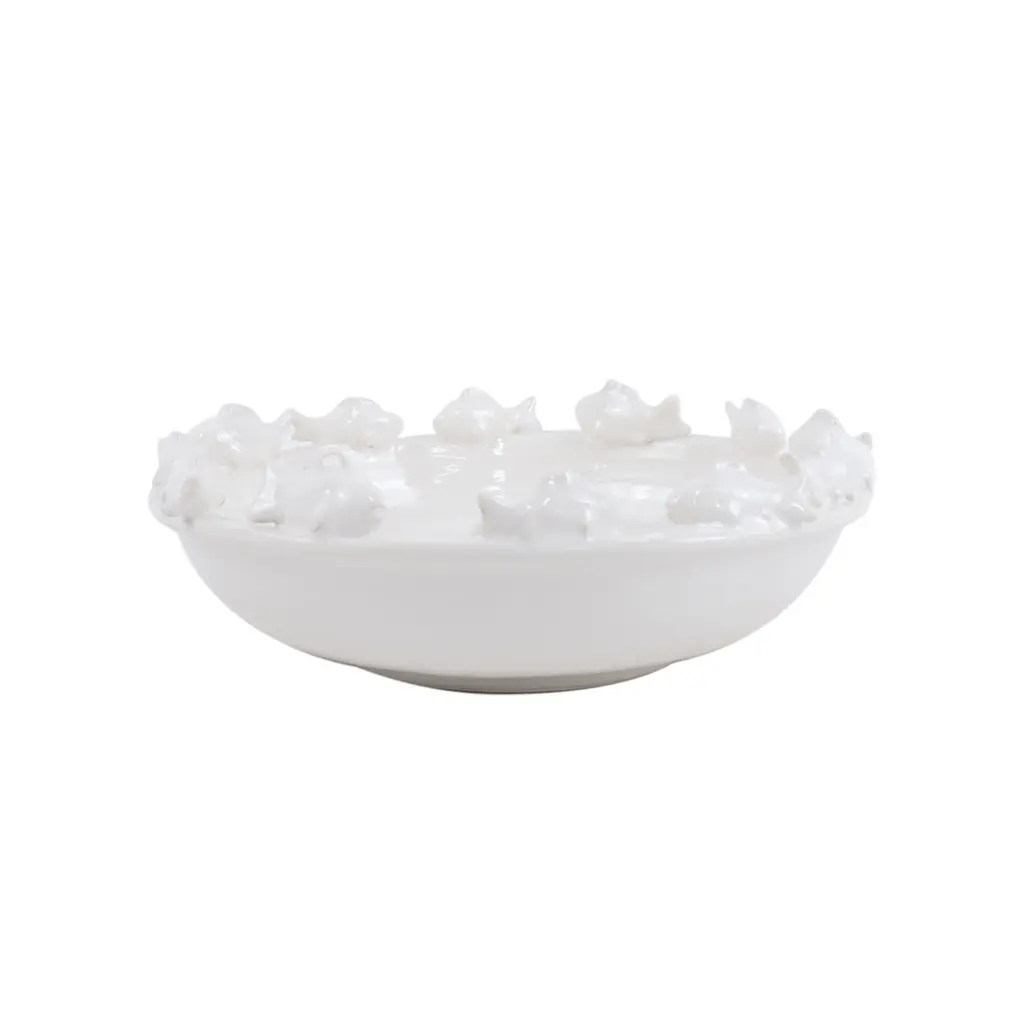 Opjet Blanc Fish Centrepiece