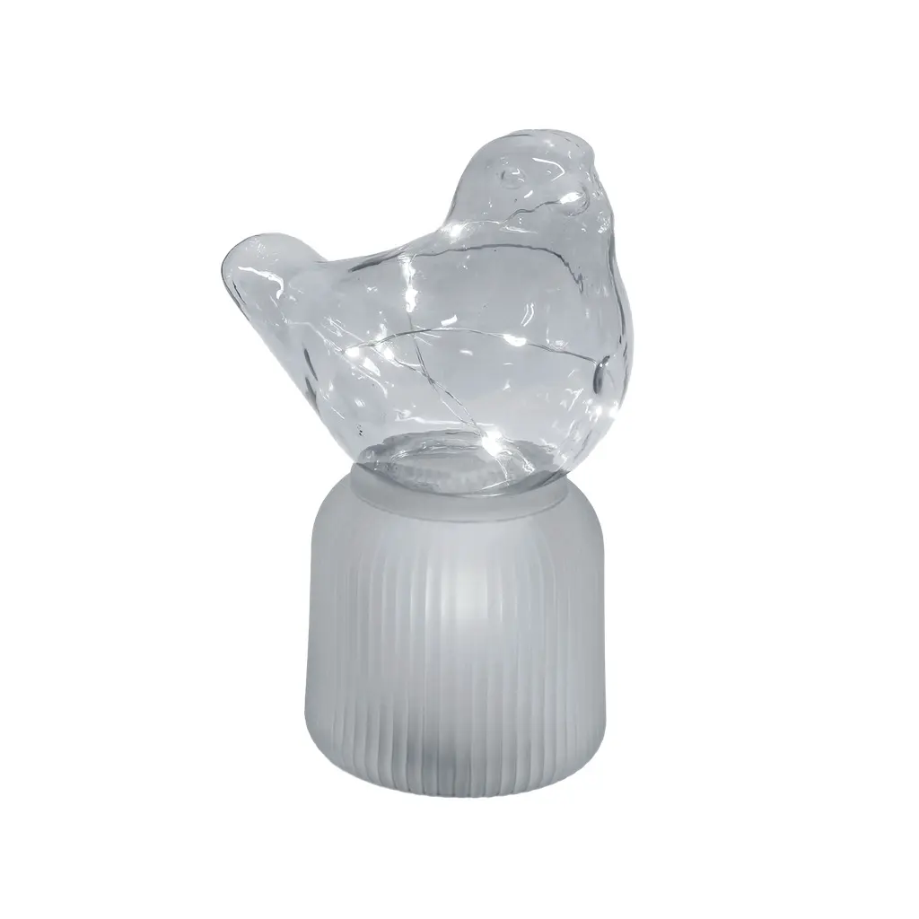 Opjet Gris Led Decorative Object In Bird Shape