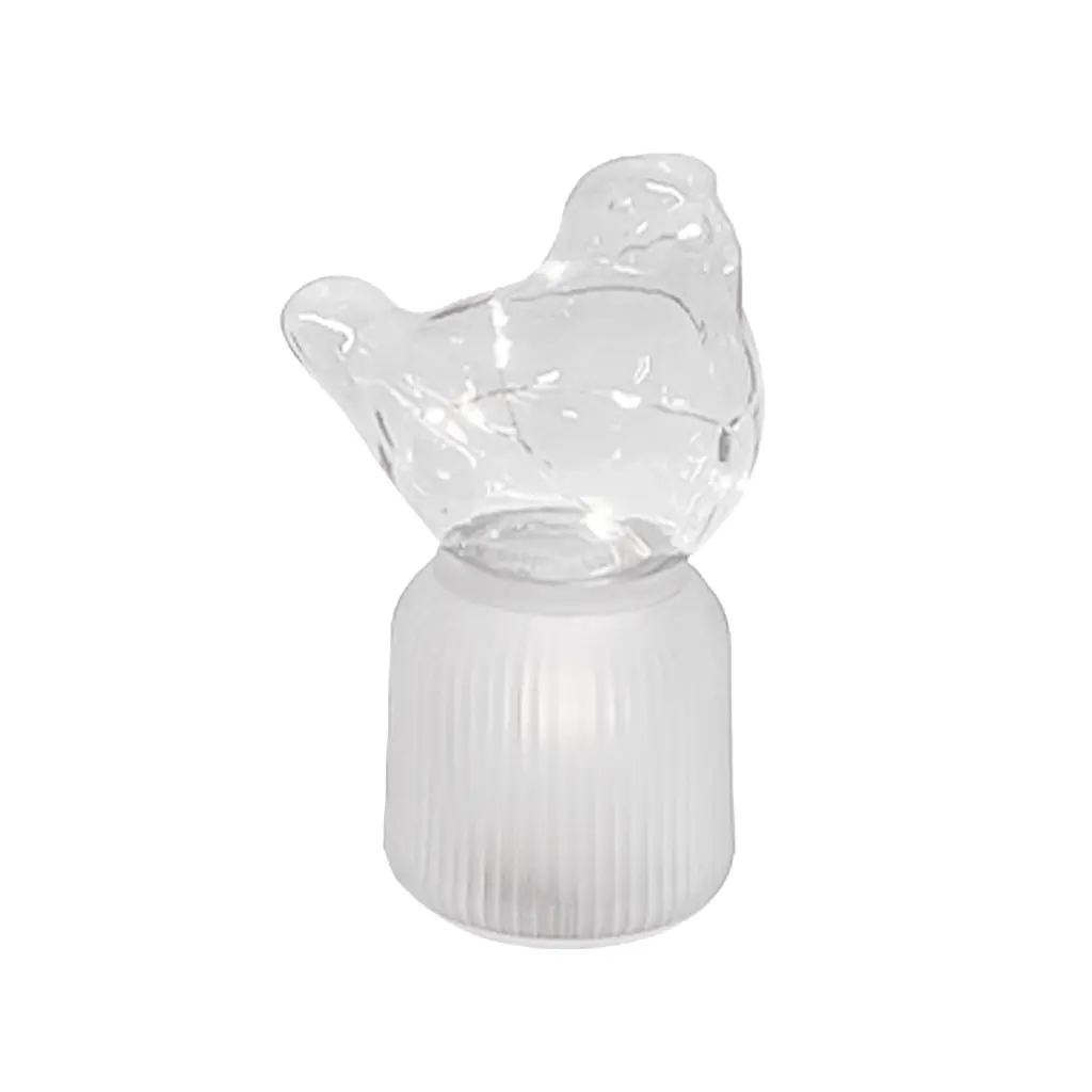 Opjet Blanc Led Christmas Bird Decoration