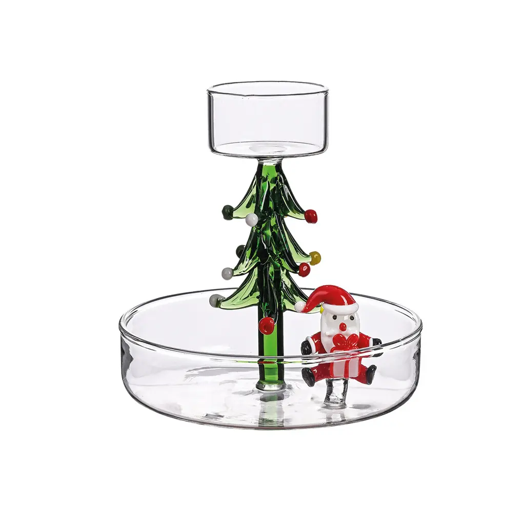 Opjet Blanc 3D Christmas Candle Holder