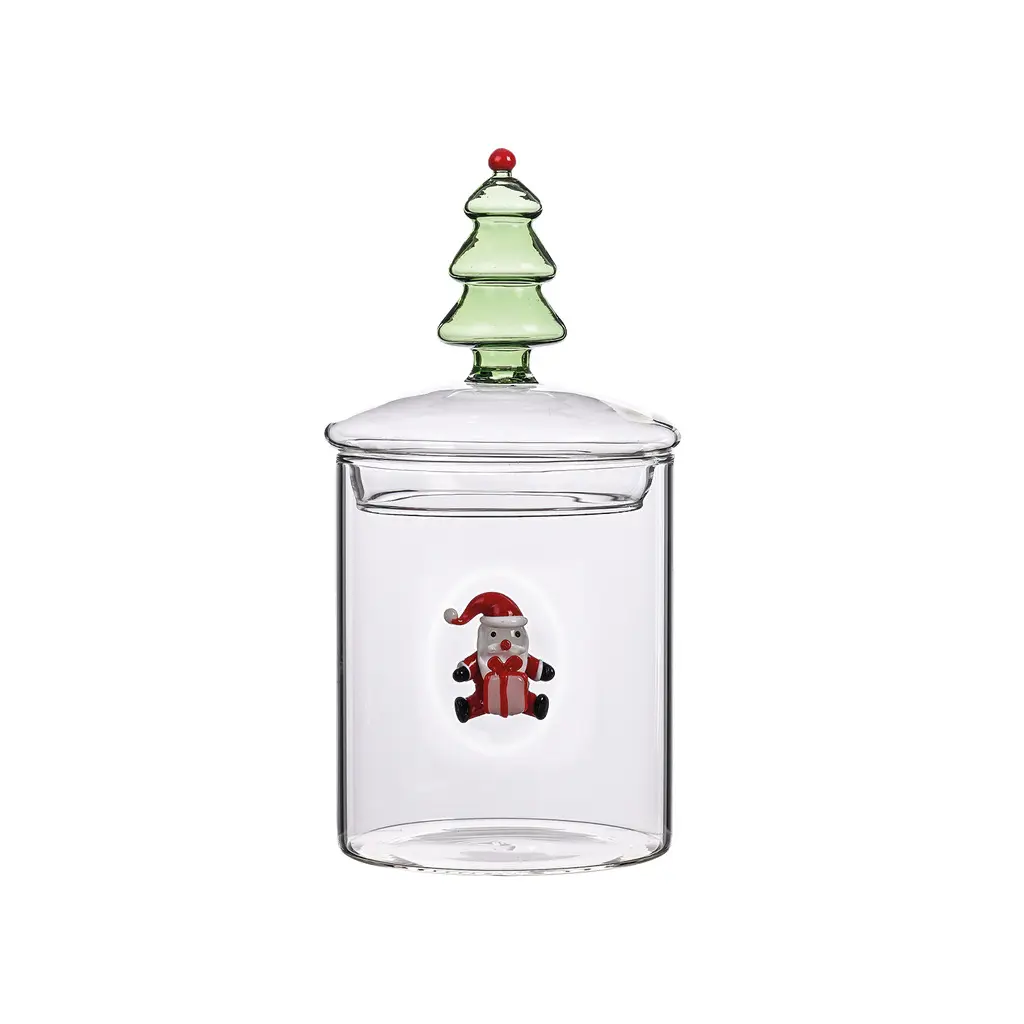 Opjet Blanc 3D Santa Claus Decorative Box