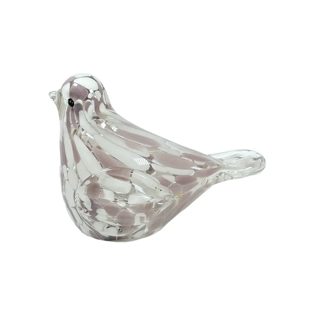 Opjet Rose Led Decorative Glass Speckled Bird
