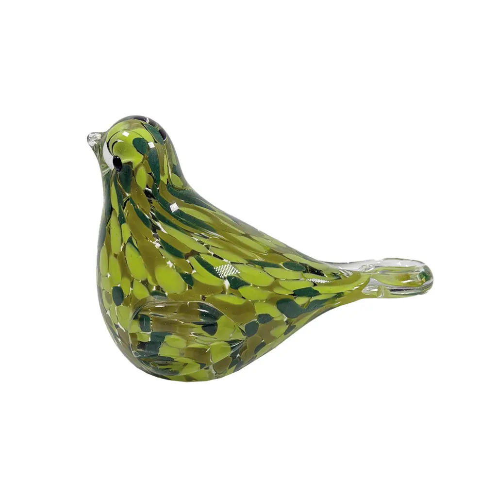 Opjet Vert Led Christmas Bird Decoration