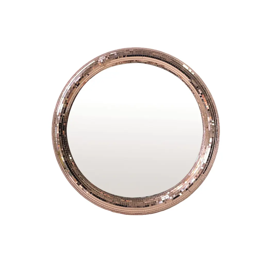Opjet Rose Round Disco Mirror