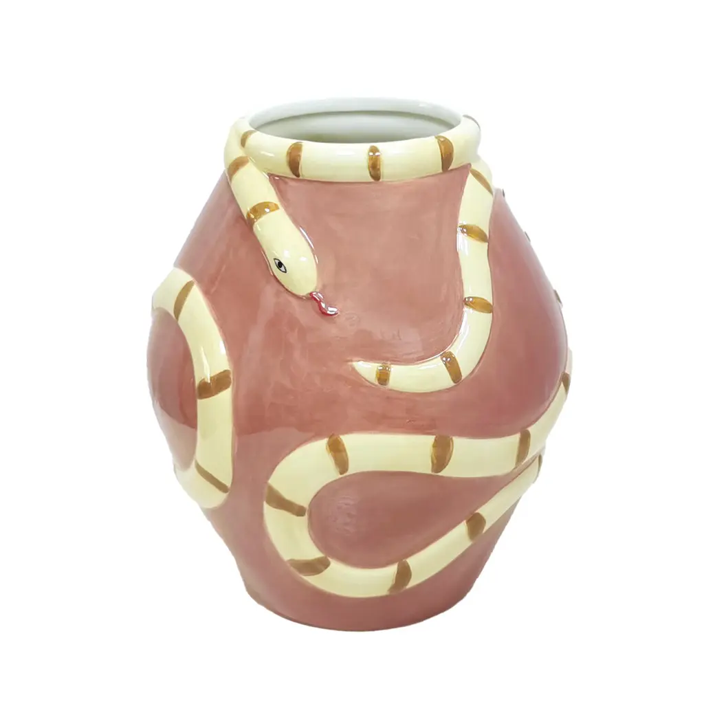 Opjet Rose Vase Serpent