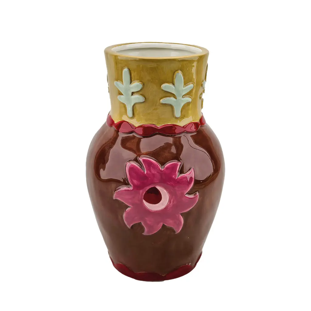 Opjet Marron Vase Soleil
