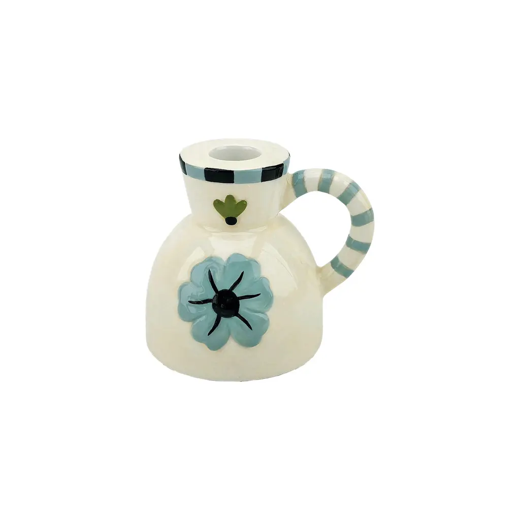 Opjet Bleu Candleholder Yoshi