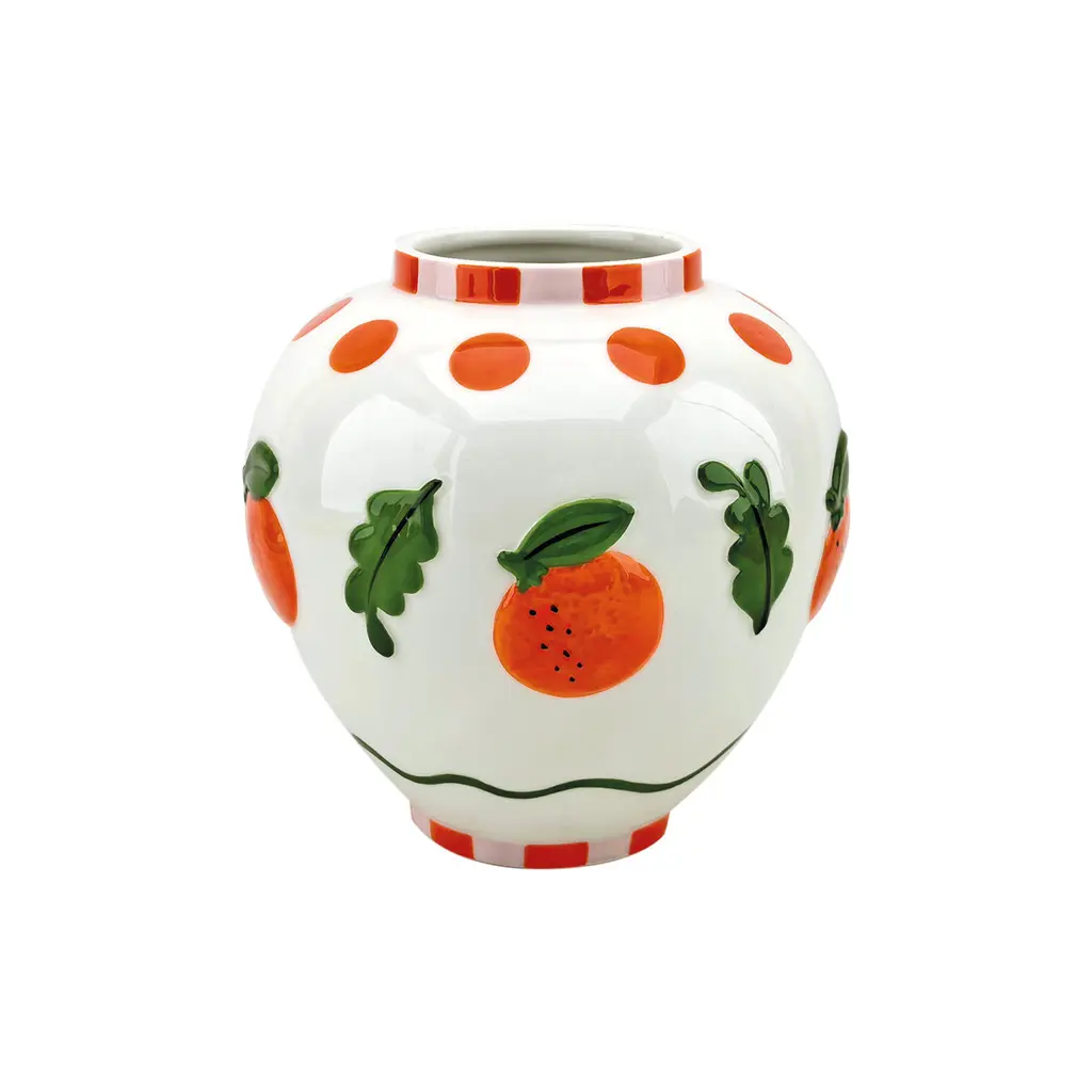 Opjet Orange Vase