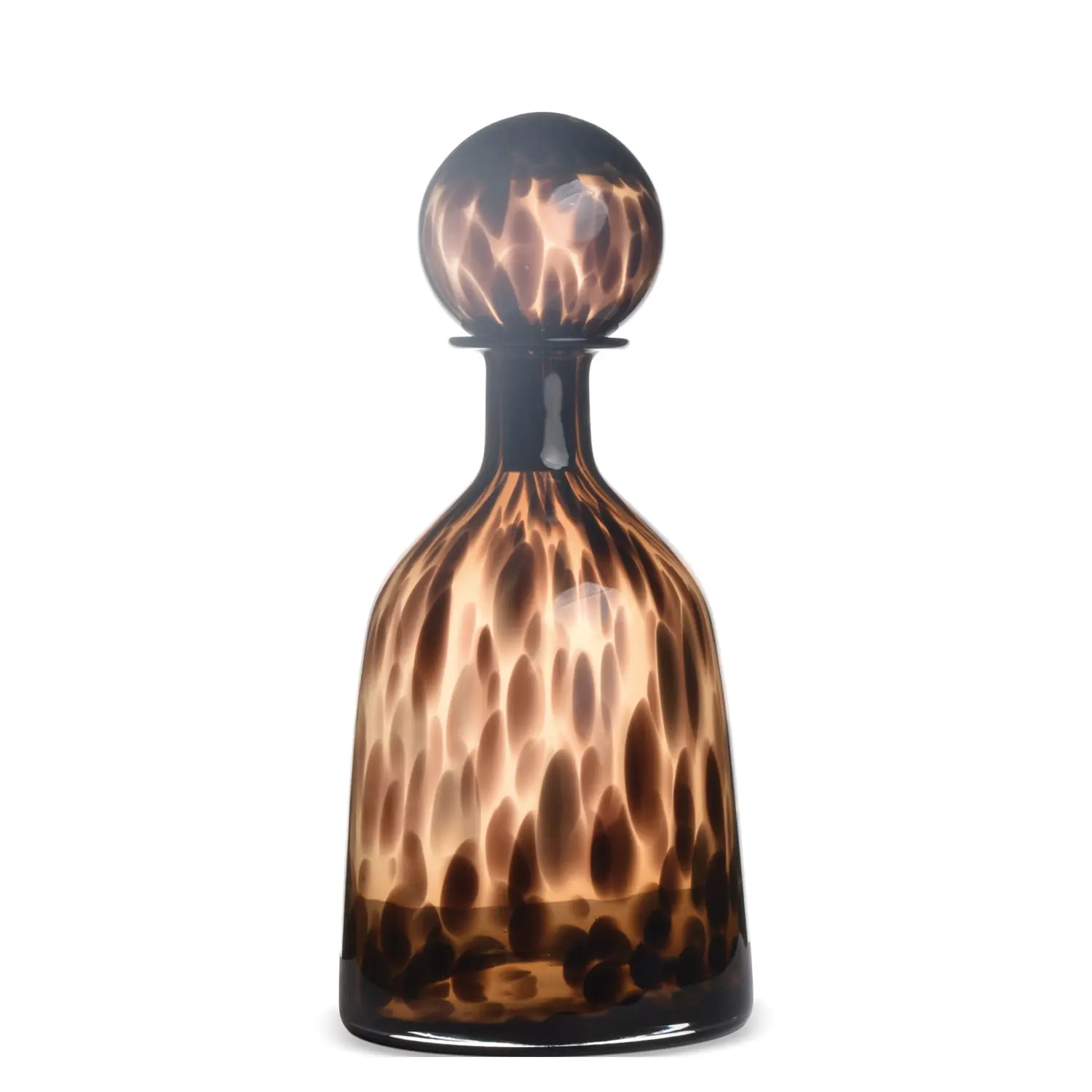 Opjet Doré Leopard Bottle Vase Mm
