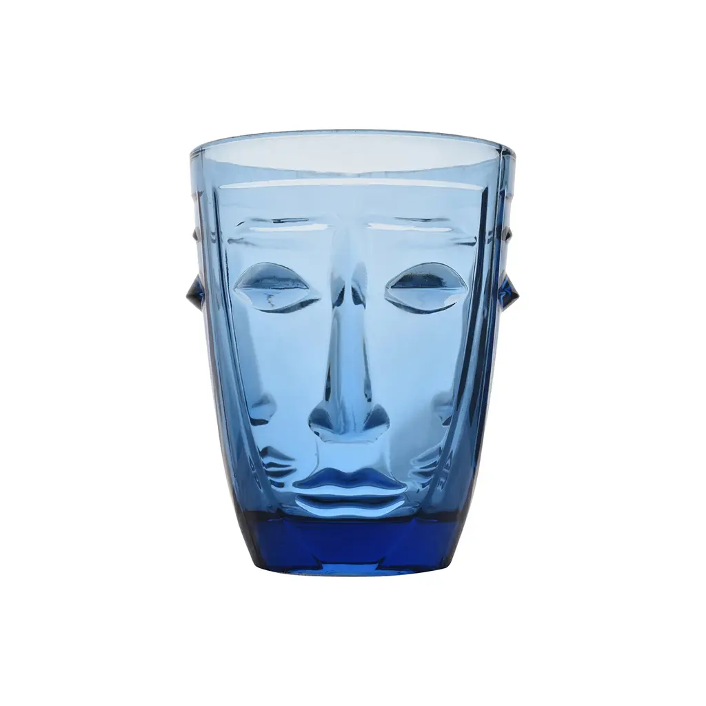 3460000004199 - Glas Becher Gesicht Opjet