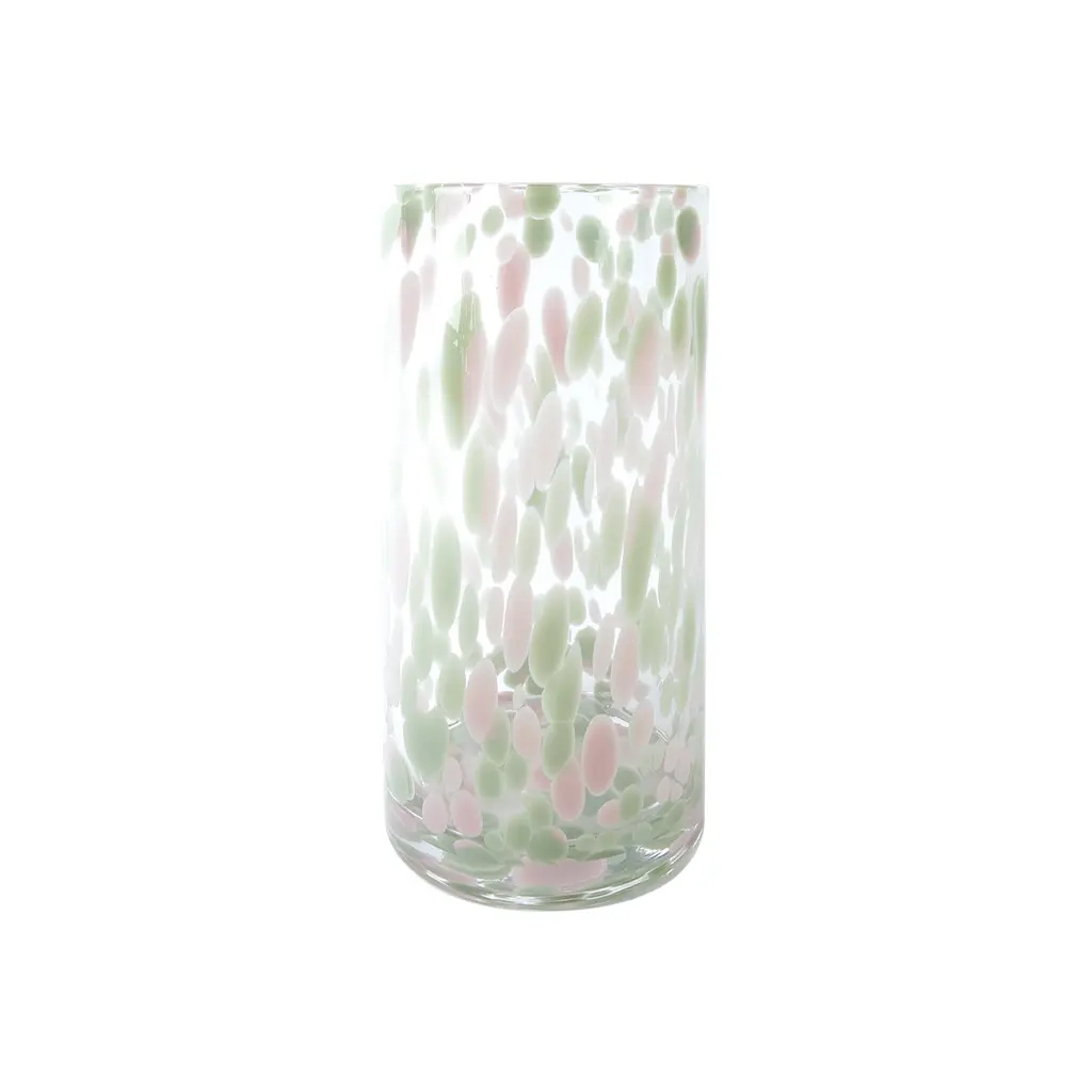 Opjet Rose Leopard Tube Vase