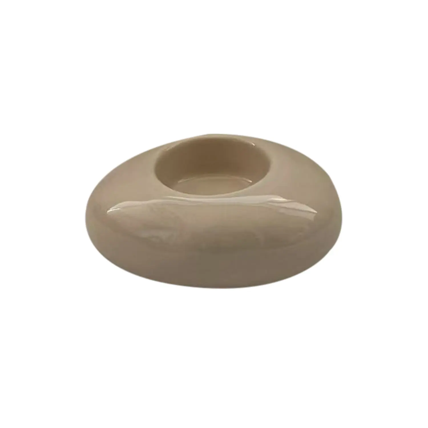 Opjet Blanc Pebble Candle Holder