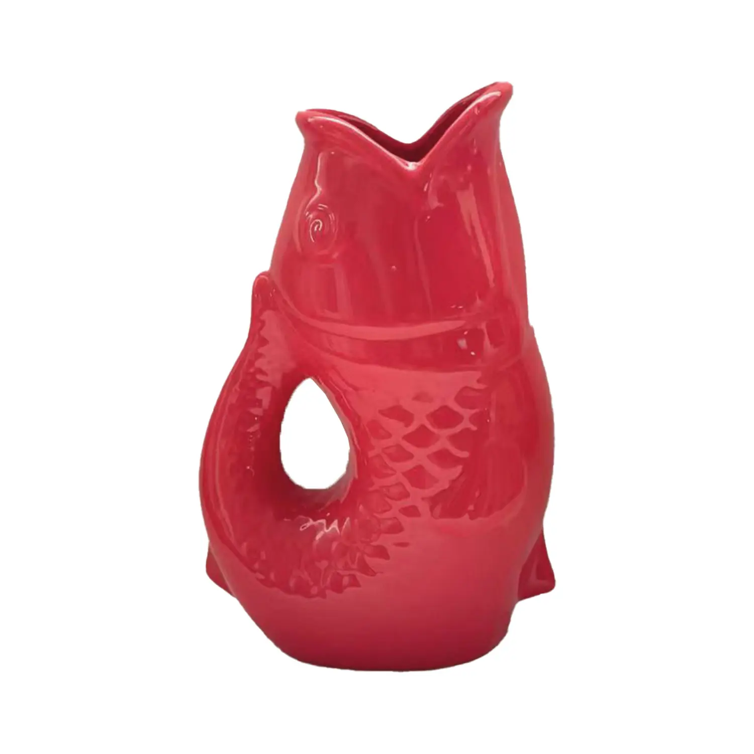 Opjet Rouge Fish Jug Vase Gm