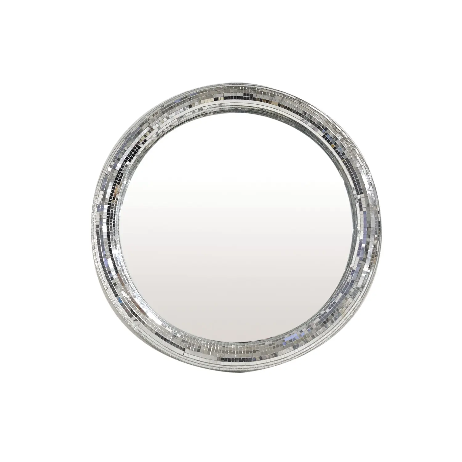 Opjet Blanc Round Disco Mirror Pm