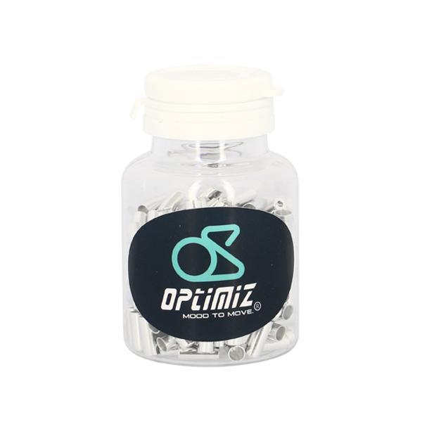 Velo Store - UK Aluminium sheath stop Optimiz (x200) | Extra 10% off with Subscription, Postage £16.79 to UK Fedex.