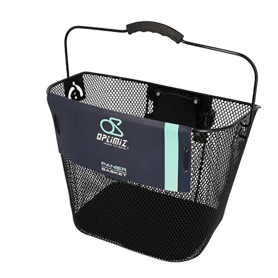 Velo Store - UK Front basket with steel mesh clip Optimiz | Extra 10% off with Subscription, Postage £16.79 to UK Fedex.