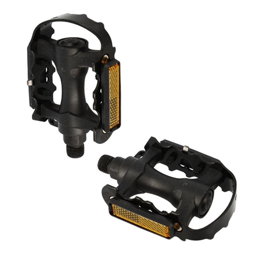 Velo Store - UK Resin-bodied pedals with adaptable footrest Optimiz D9/16 | Extra 10% off with Subscription, Postage £16.79 to UK Fedex.