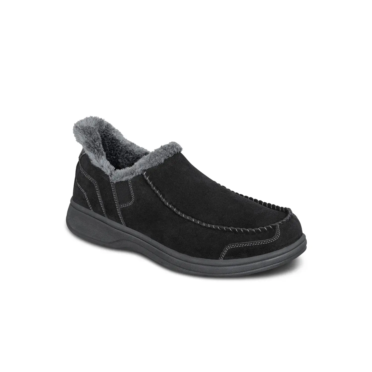 OrthoFeet Pantoffel Vito Suede wijdte M heren