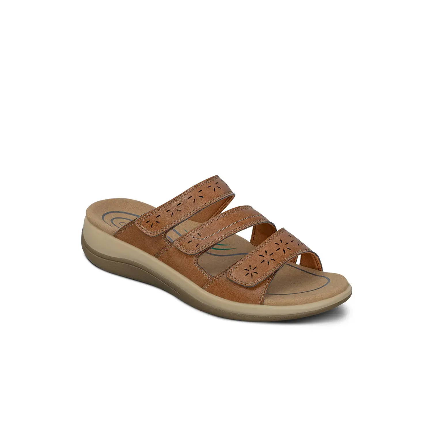Pantoletten für Damen Orthofeet Sahara