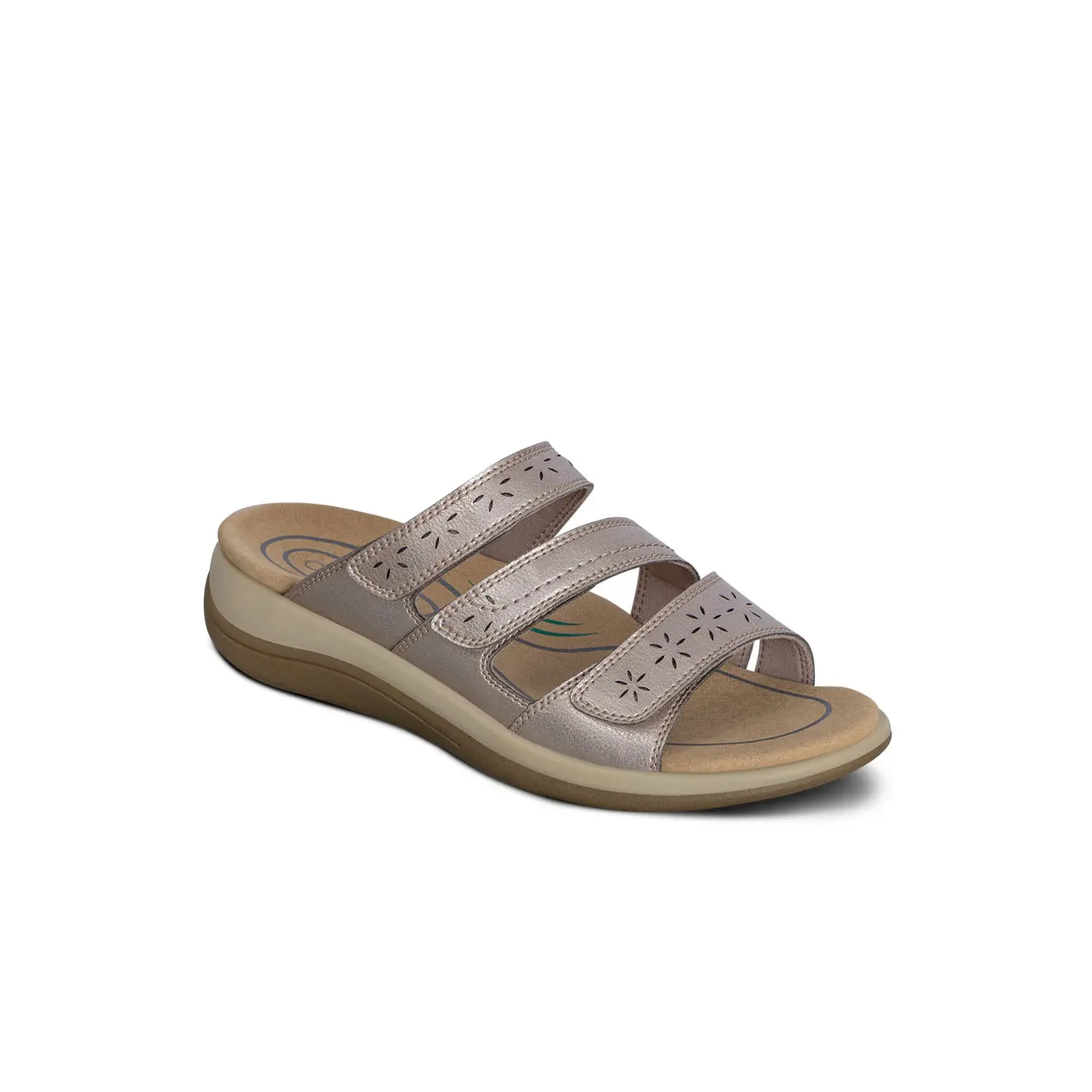 Pantoletten für Damen Orthofeet Sahara
