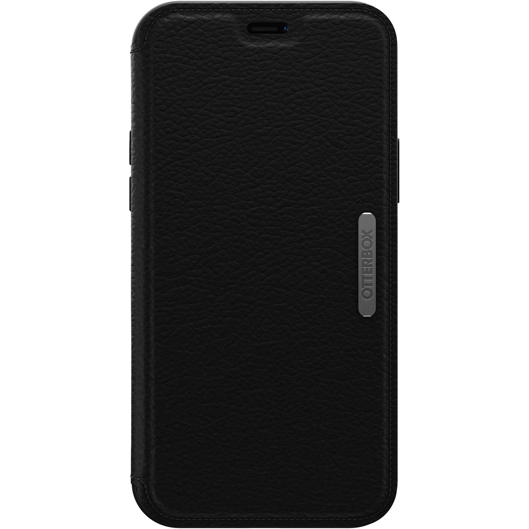 0840104215876 - Otterbox Strada Booklet Apple iPhone 12 iPhone 12 Pro Schwarz Handy Flip Case Stoßfest