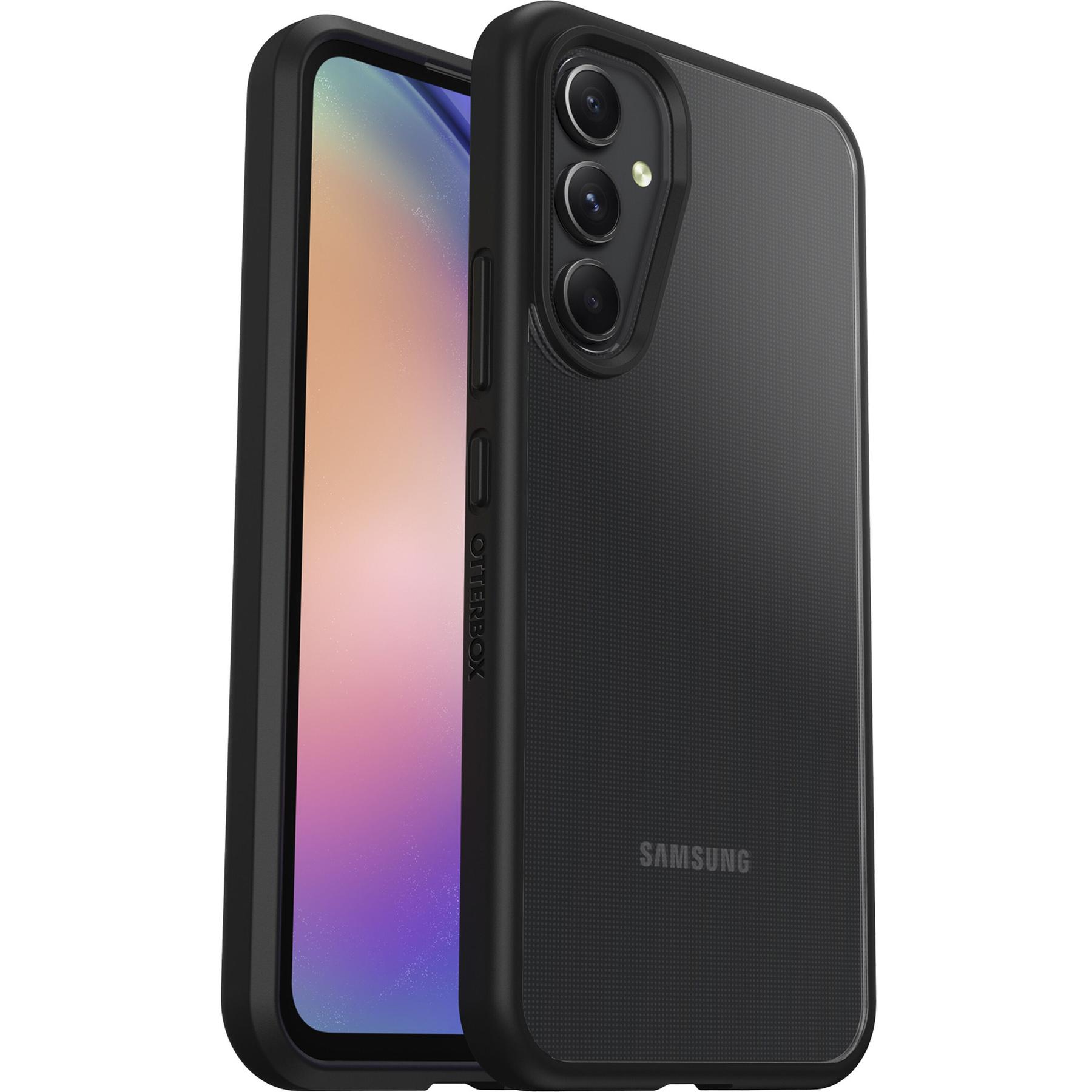 0840304718672 - React Series - Hintere Abdeckung für Mobiltelefon - Polycarbonat Kunstfaser - Black Crystal (transparent schwarz) - für Samsung Galaxy A54 5G 0840304718672 - React Series - Hintere Abdeckung für Mobiltelefon - Polycarbonat Kunstfaser - Black Crystal (transparent schwarz) - für Samsung Galaxy A54 5G