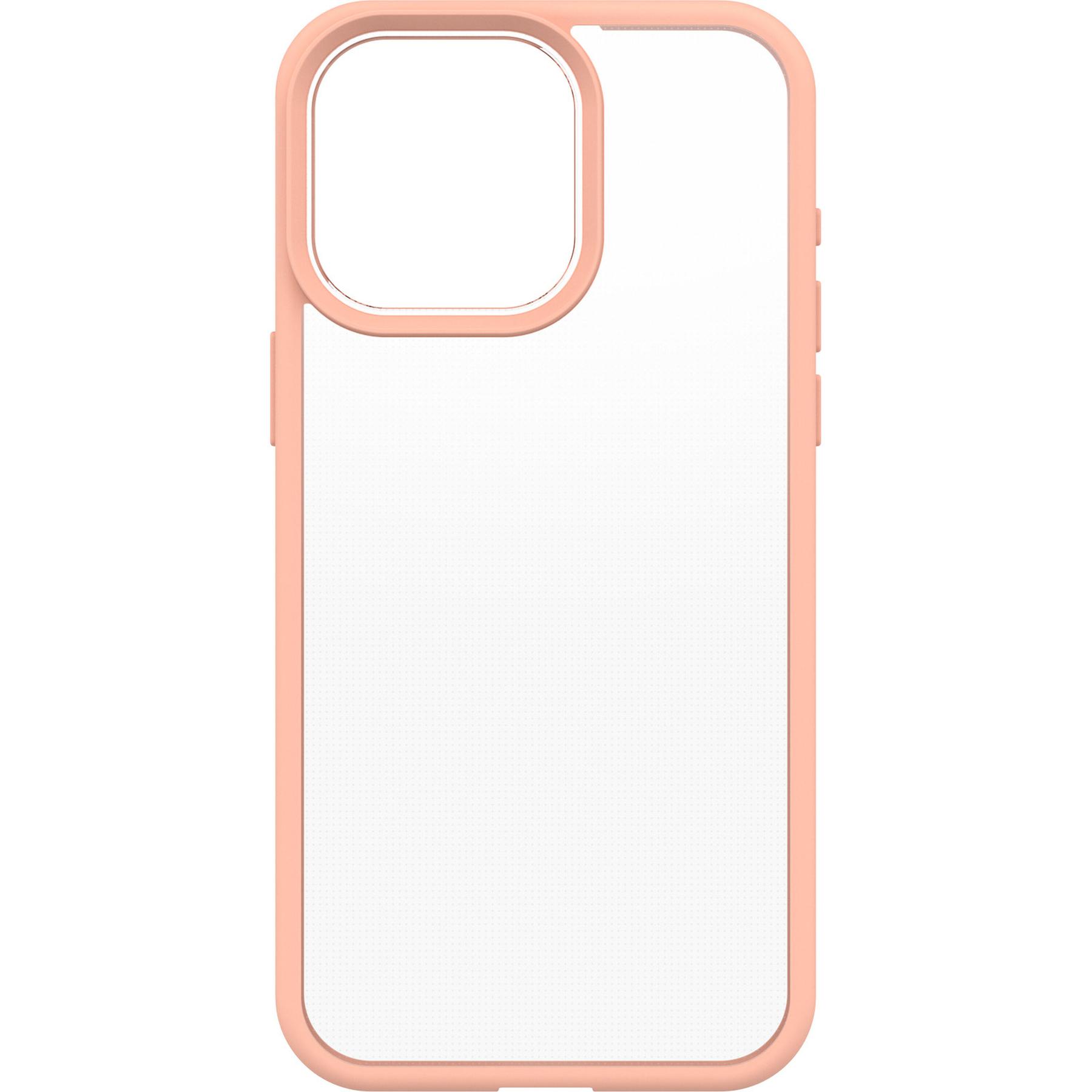 0840304731770 - Otterbox React Backcover Apple iPhone 15 Pro Max Transparent Peach Induktives Laden 0840304731770 - Otterbox React Backcover Apple iPhone 15 Pro Max Transparent Peach Induktives Laden