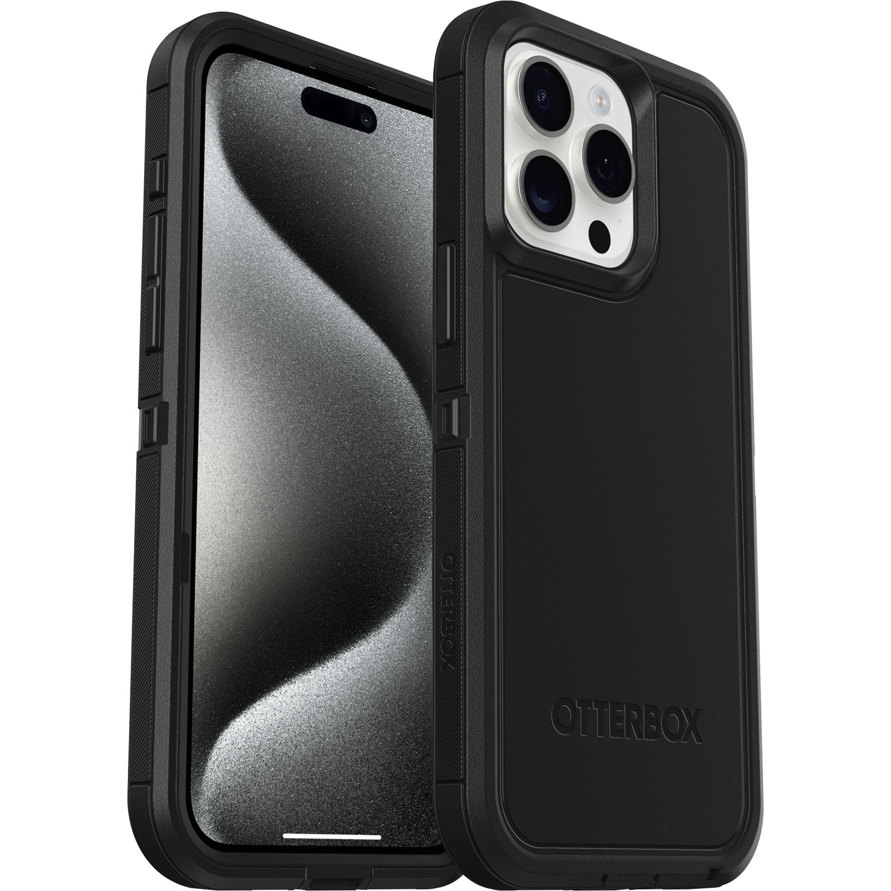 0840304733453 - Otterbox Defender XT Backcover Apple iPhone 15 Pro Max Schwarz MagSafe kompatibel