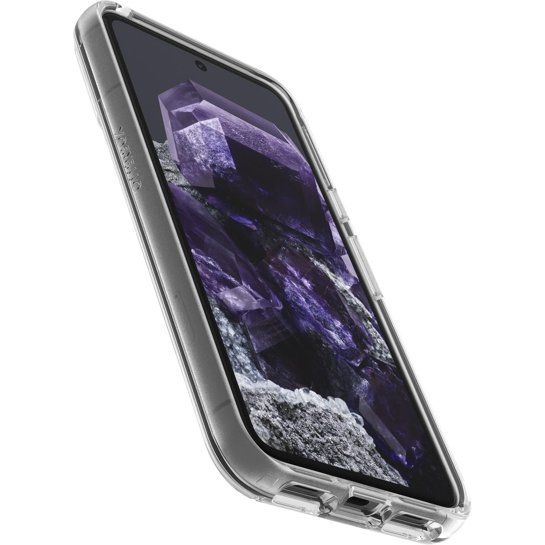 0840304746729 - Otterbox Symmetry Backcover Google Pixel 8 Transparent Stoßfest Induktives Laden