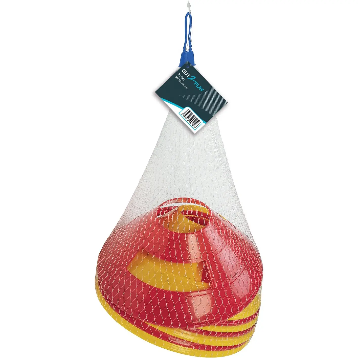 3437010007328 - Set aus 8 Fußball-Trainingsblöcken Out2Play