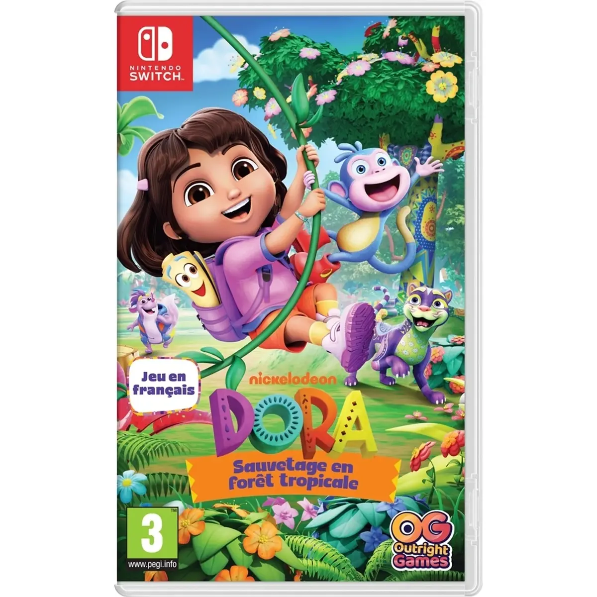 Videogame voor Switch Outright Games Dora Sauvetage En Forêt Tropicale