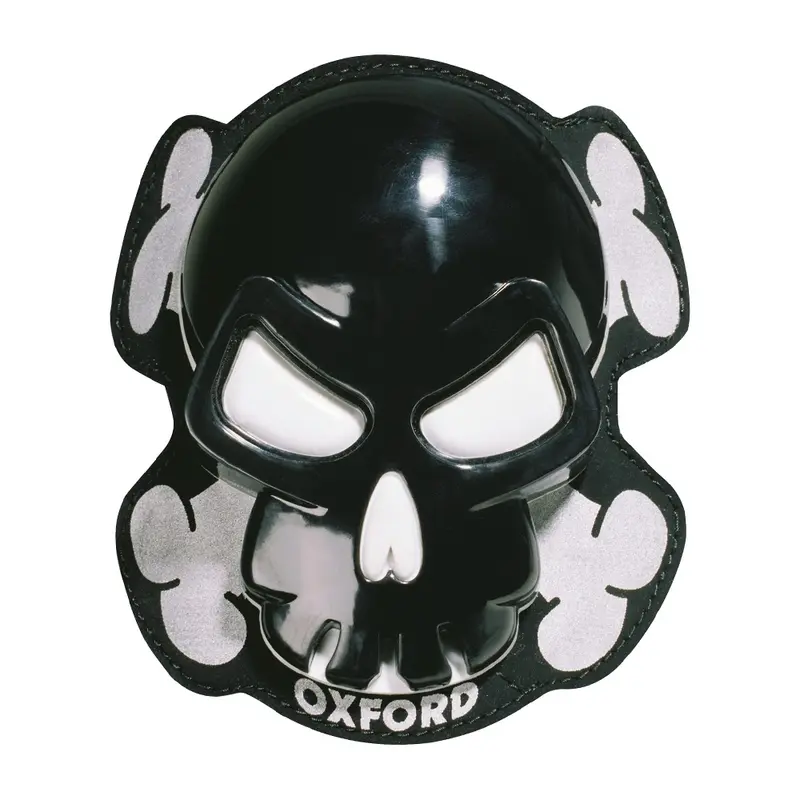 Slider Knie Motorrad Oxford Skull