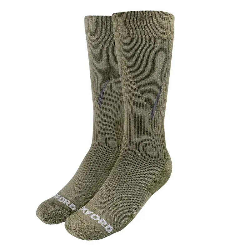 Merino-Motorradsocken Oxford