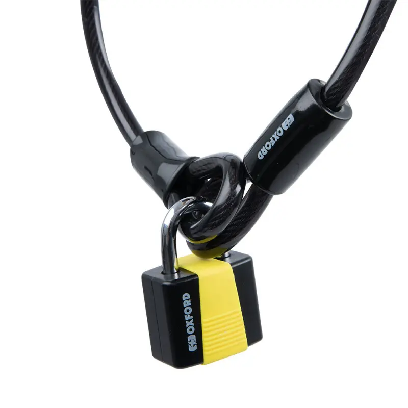 Diebstahlsicheres Kabel +Padlock Oxford Loop Lock10