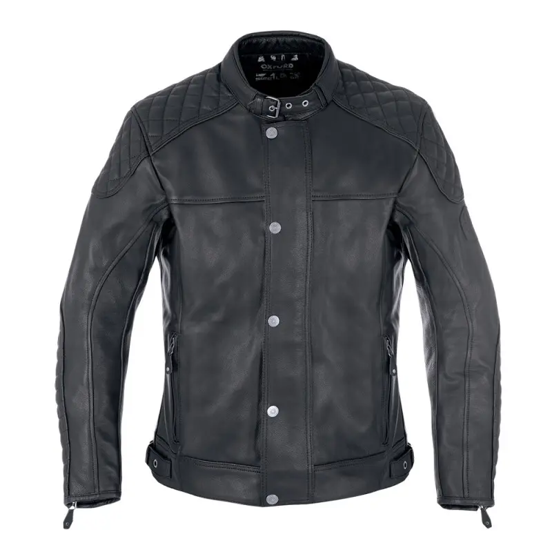 Motorrad-Lederjacke Oxford Hamilton