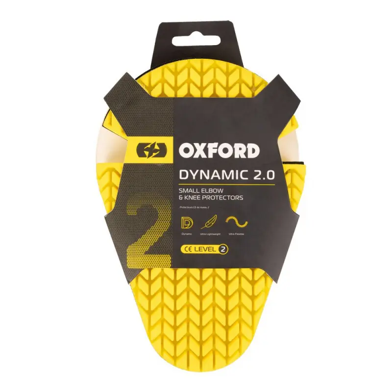 Motorrad-Knie- und Ellbogenschützer mit Schaumstoffeinlage klein Oxford Level 2 Dynamic 2.0 (x2)