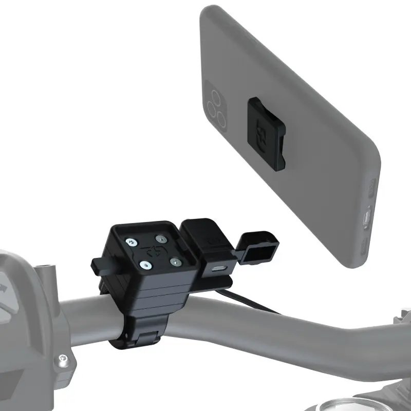 Smartphone-Halterung Motorrad Lenker usb Typ c Oxford Cliqr