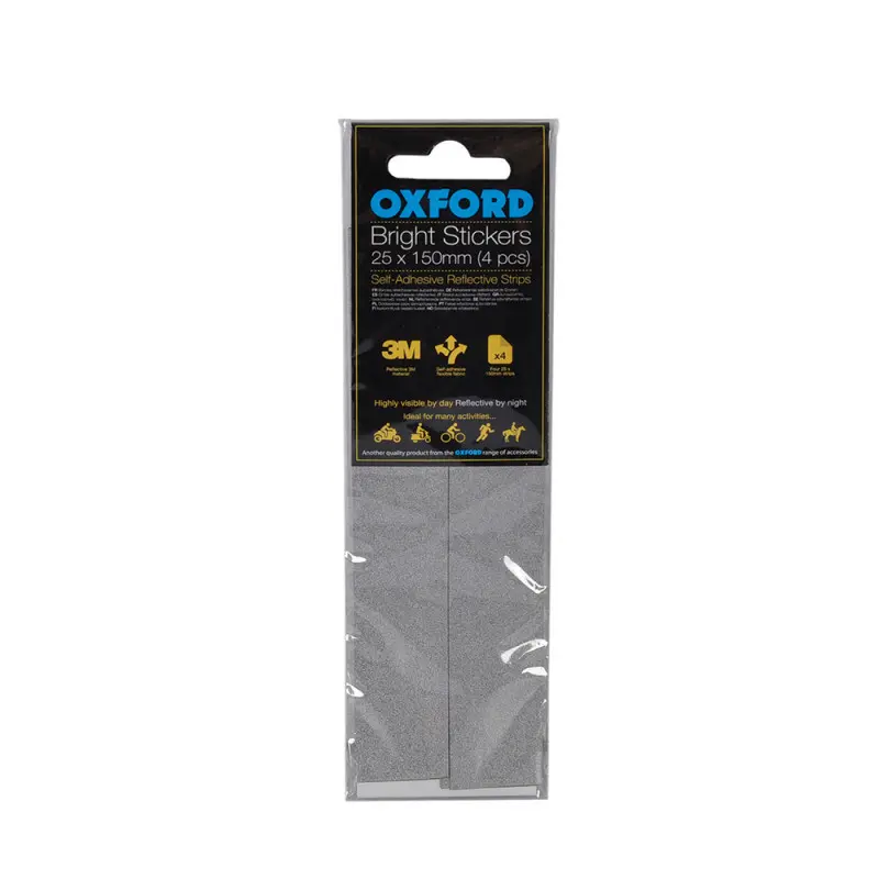Reflektierende Sticker Motorradhelm Oxford Reflective (x4)