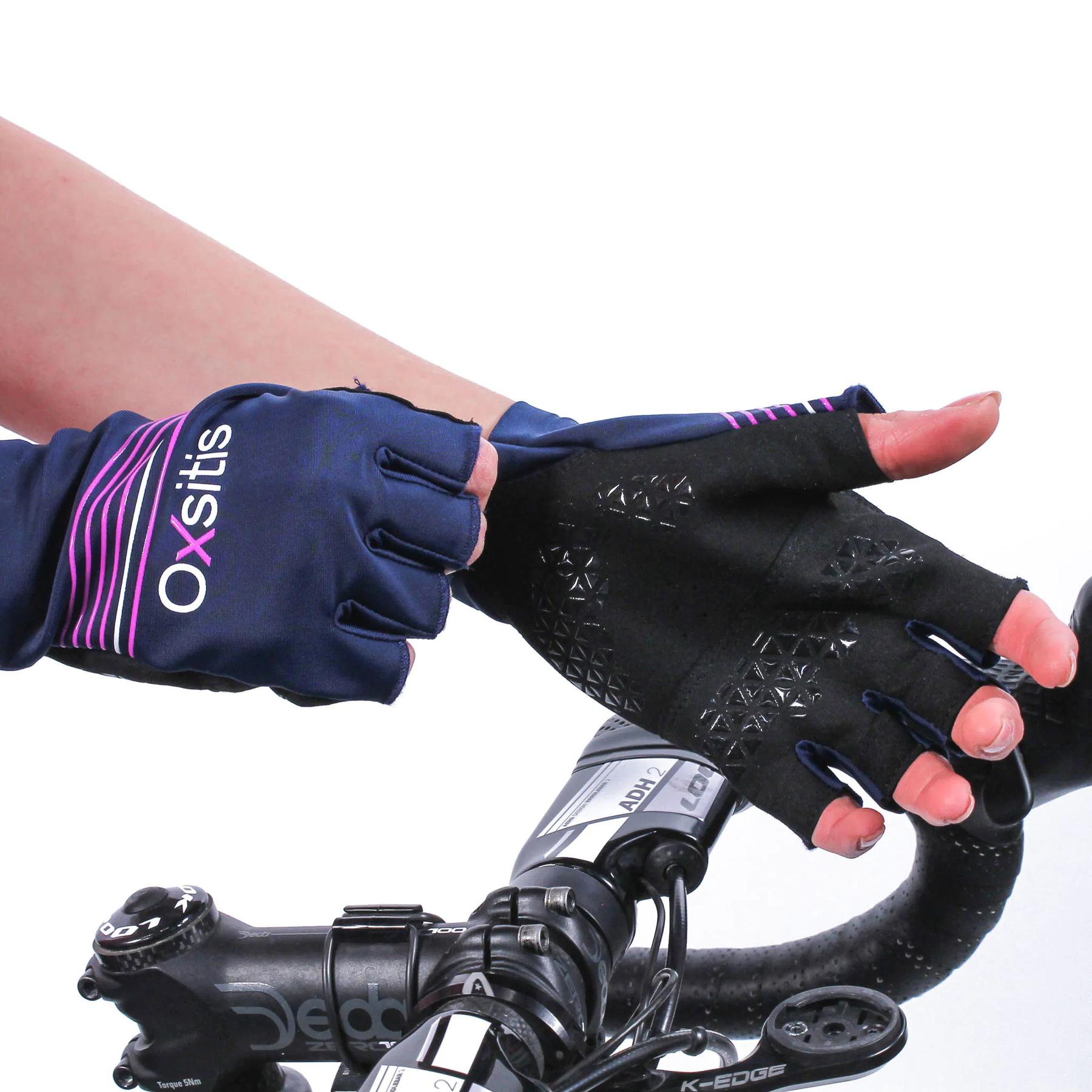 Guanti senza dita Oxsitis: Grip e Comfort per il Ciclismo