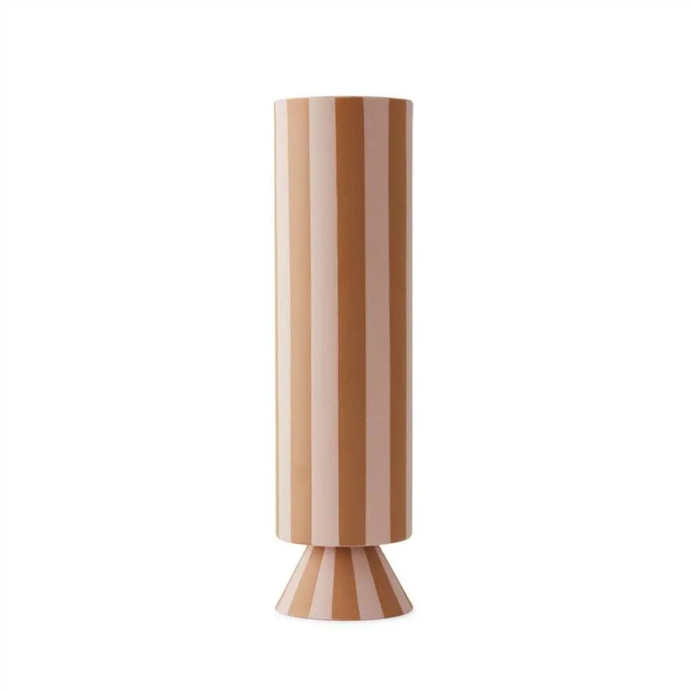 5712195009373 - OYOY - Toppu Vase Ø 85 x H 31 cm rose   caramel