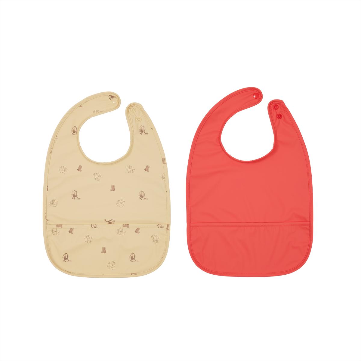 5712195063177 - Mini Latz aus recyceltem Polyester für Babys (x2)