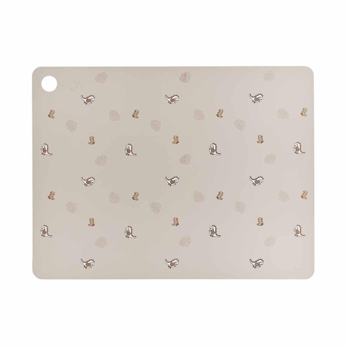 5712195067465 - Kindertischset aus Silikon Dina Dino