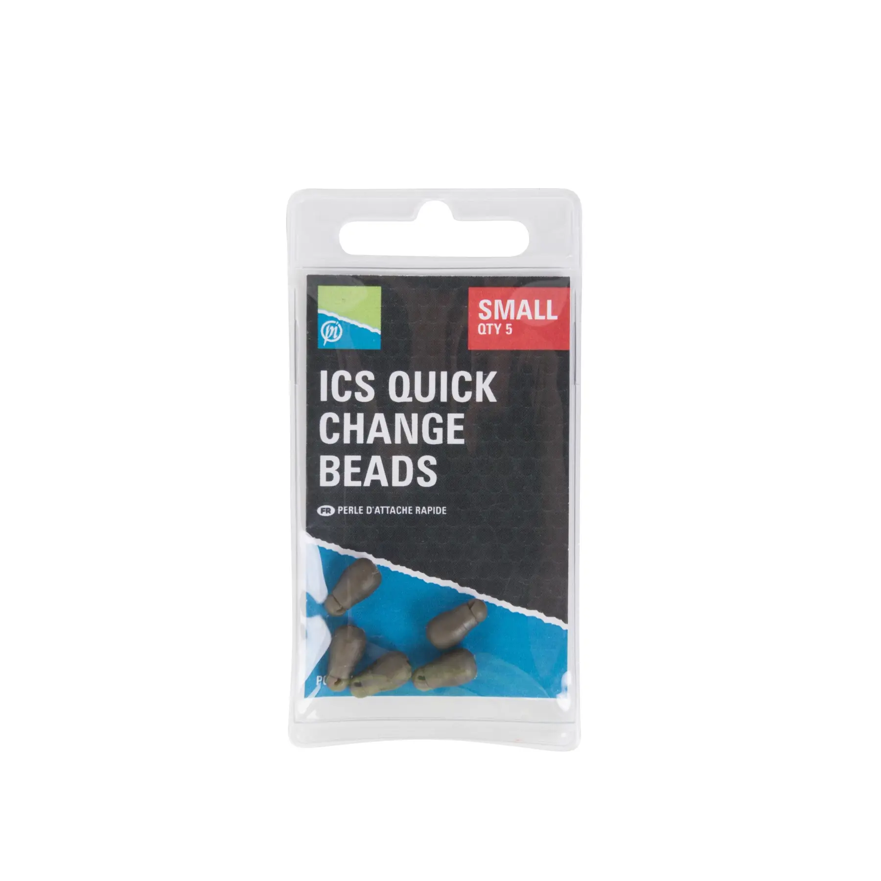 Schnellbinderperlen Schlag Preston Ics Quick Change Bead Standard (x5)