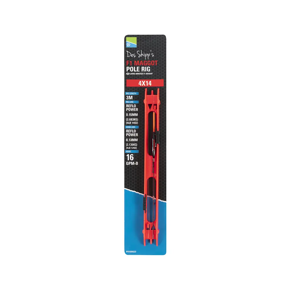 Aufgestiegene Linie Preston f1 maggot pole rig
